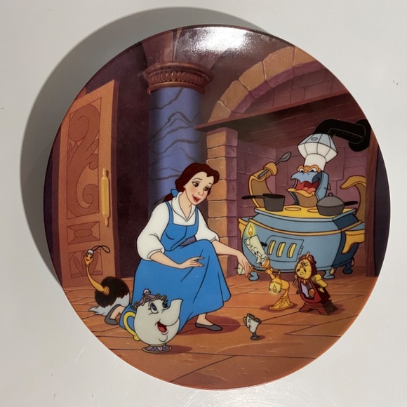 Beauty & the Beast collector plates - Picture 10 of 10